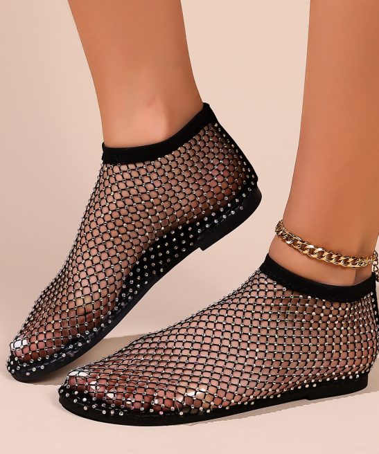Summer Hollow Jeweled Sands Flat Shoes